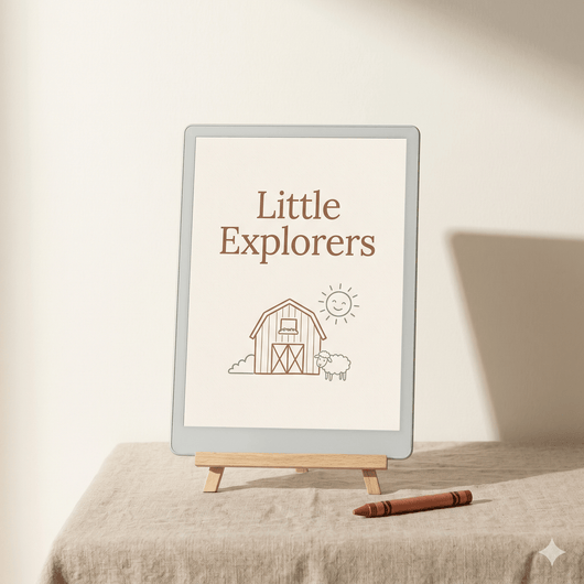Farm Busy Book — Ages 2–4