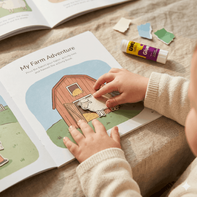 Farm Busy Book — Ages 2–4